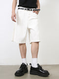 Men's Plain Loose Casual Denim Shorts