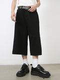 Men's Loose Casual Denim Cropped Pants Shorts