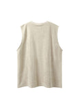 Men's Vintage Suede Loose Vest