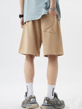 Men's Plain Casual Loose Shorts