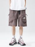 Short cargo multi-poches pour hommes