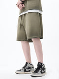 Men's Washed Distressed Ombre Shorts