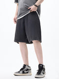 Men's Washed Distressed Ombre Shorts