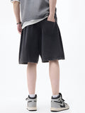 Men's Washed Distressed Ombre Shorts