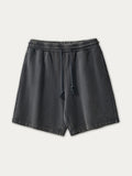 Men's Washed Distressed Ombre Shorts