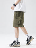 Men's Outdoor Multi Pocket Quick-Drying Cargo Pants Shorts