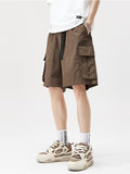 Men's Large Pocket Loose Cargo Shorts Shorts