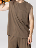 Men's Plain Cotton Casual Sports Vest