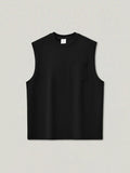 Men's Plain Cotton Casual Sports Vest