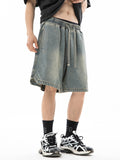 Men's Casual Loose Denim Shorts