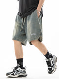 Men's Casual Loose Denim Shorts