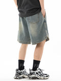 Men's Casual Loose Denim Shorts