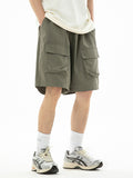 Men's Multi Pocket Loose Cargo Shorts