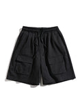 Short cargo ample multi-poches pour hommes