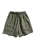 Short cargo ample multi-poches pour hommes