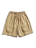 Short cargo ample multi-poches pour hommes