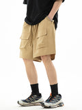 Men's Multi Pocket Loose Cargo Shorts