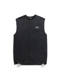 Men's Vintage Washed Casual Loose Vest