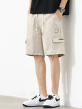 Men's Plain Casual Straight Shorts