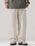 Men's Plain Loose Casual Straight Cargo Pants