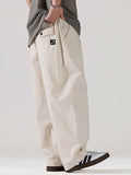 Men's Plain Loose Casual Straight Cargo Pants