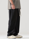 Men's Plain Loose Casual Straight Cargo Pants