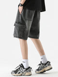 Men's Pocket Denim Cargo Shorts