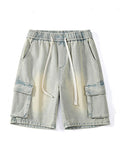 Men's Pocket Denim Cargo Shorts