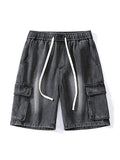 Men's Pocket Denim Cargo Shorts