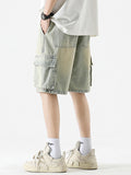 Men's Pocket Denim Cargo Shorts