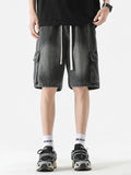 Men's Pocket Denim Cargo Shorts