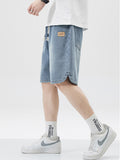 Men's Straight Loose Casual Denim Shorts