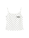 Lace stitching retro polka dot Cami Top