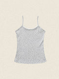 Retro Bear Print Slim Fit Cami Top