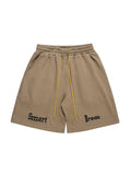 Men's Letter Embroidery Loose Sports Shorts