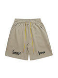 Men's Letter Embroidery Loose Sports Shorts