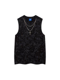 Men's Loose Starry Sky Chain Vest