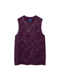 Men's Loose Starry Sky Chain Vest