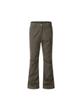 Men'S Plain Casual Flared Pants Straight Leg Pants