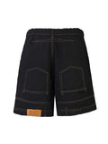 Men'S Loose Wide Leg Denim Shorts