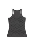 Sweet Wave Dots Casual Tank Top