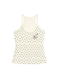 Sweet Wave Dots Casual Tank Top