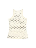 Sweet Wave Dots Casual Tank Top