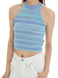 Ombre Knit Short Tank Top