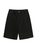 Men'S Plain Straight Casual Shorts