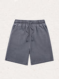 Men'S Retro Washed Casual Loose Shorts