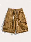 Men'S Outdoor Plain Multi Pocket Shorts