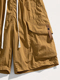 Men'S Outdoor Plain Multi Pocket Shorts