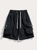 Men'S Outdoor Plain Multi Pocket Shorts