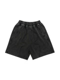 Verwaschene Distressed-Shorts für Herren